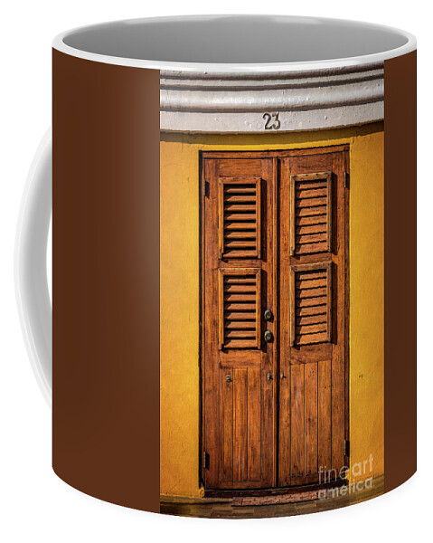 Aruba Coffee Mug featuring the photograph Welcome Home by Doug Sturgess