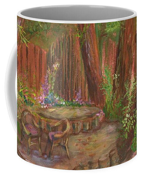 Nature Coffee Mug featuring the painting Welcome by Sofanya White