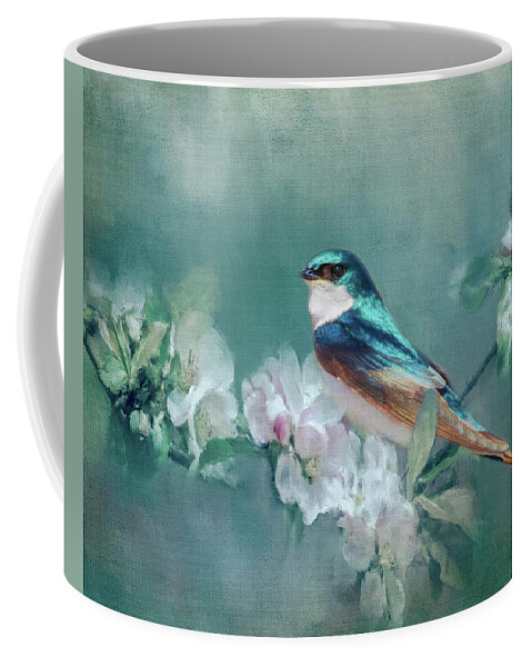 Spring Coffee Mug featuring the photograph Welcome Spring by Cathy Kovarik