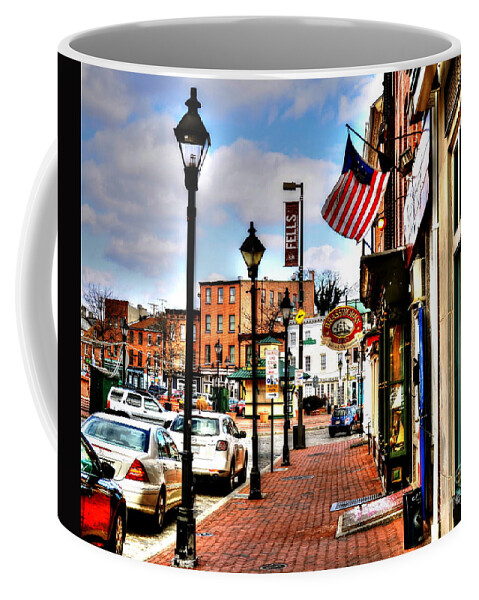Fells Point Coffee Mug featuring the photograph Welcome to Fells Point by Debbi Granruth