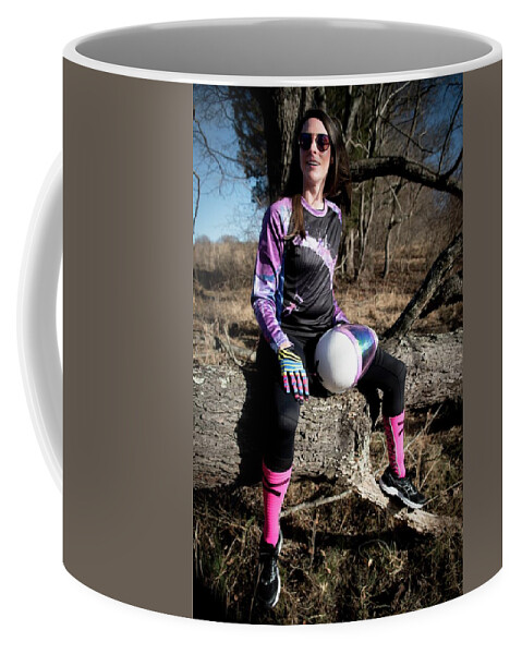 Clothing Coffee Mug featuring the photograph Wendy's Pink by Larkin's Balcony Photography