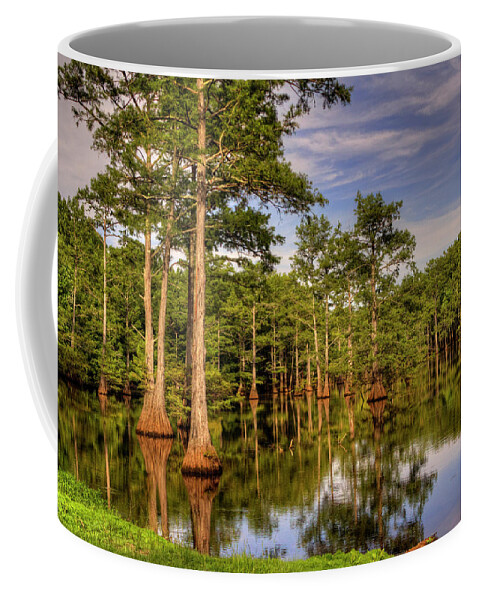 Swamp Coffee Mug featuring the photograph West Monroe Bayou by Ester McGuire