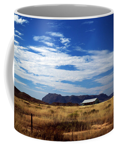 West Texas Horizon Coffee Mug featuring the photograph West Texas #1 by David Chasey