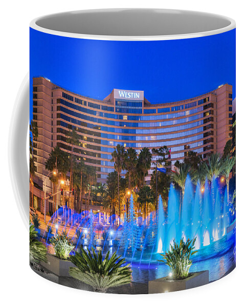 Long Beach Coffee Mug featuring the photograph Westin Hotel Long Beach 2 by David Zanzinger