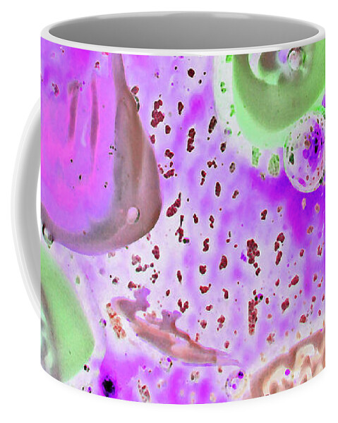 Abstract Coffee Mug featuring the photograph What Lies Within 2 by Mary Bedy