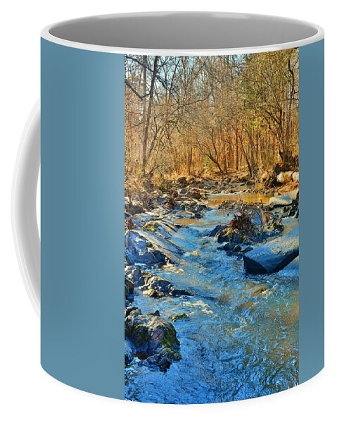 What Streams Are Made Of Coffee Mug featuring the photograph What Streams Are Made Of by Lisa Wooten