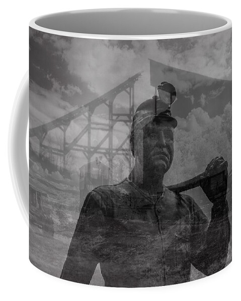 Coal Breaker Coffee Mug featuring the photograph When Coal Was King by Jim Cook