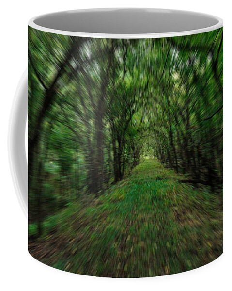 Woods Coffee Mug featuring the photograph When I heard Bigfoot... by Thomas Gorman