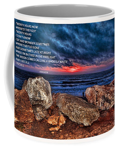 Sunset Coffee Mug featuring the photograph When I Recall by Jim Fitzpatrick