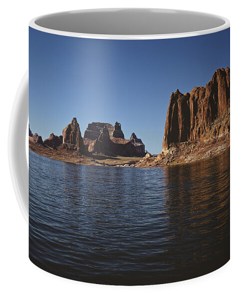 Lake Powell Coffee Mug featuring the photograph Where I Belong by Lucinda Walter