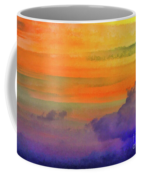 America Coffee Mug featuring the digital art Where Rainbows Begin by Robyn King