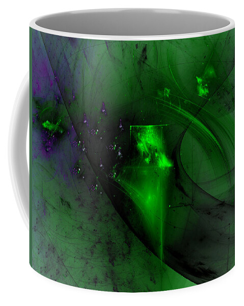 Art Coffee Mug featuring the digital art Where the Ending Starts by Jeff Iverson