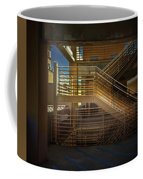 Stairs Coffee Mug featuring the photograph Where To Now by Mark Ross