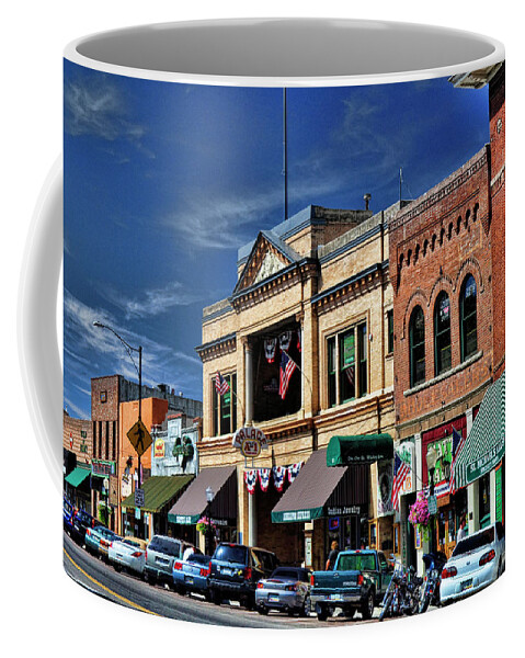 Prescott Coffee Mug featuring the photograph Whiskey Row - Prescott by Saija Lehtonen