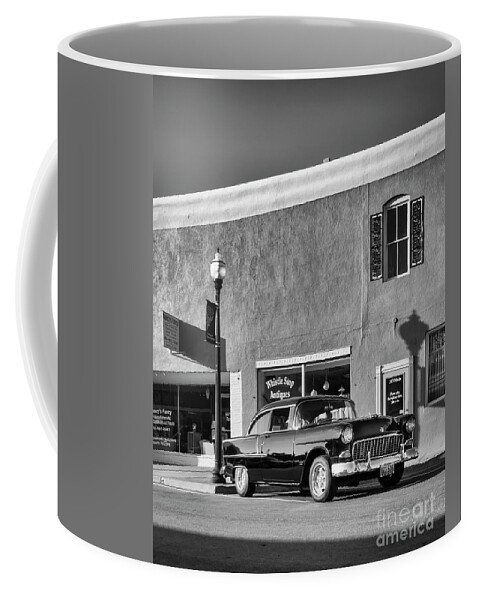 1955 Coffee Mug featuring the photograph Whistle Stop Antiques by Dennis Hedberg