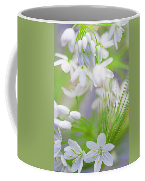 Nature Coffee Mug featuring the photograph White buds III by Giovanni Allievi