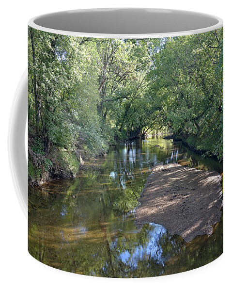 De Coffee Mug featuring the photograph White Clay Creek, Newark #01829 by Raymond Magnani