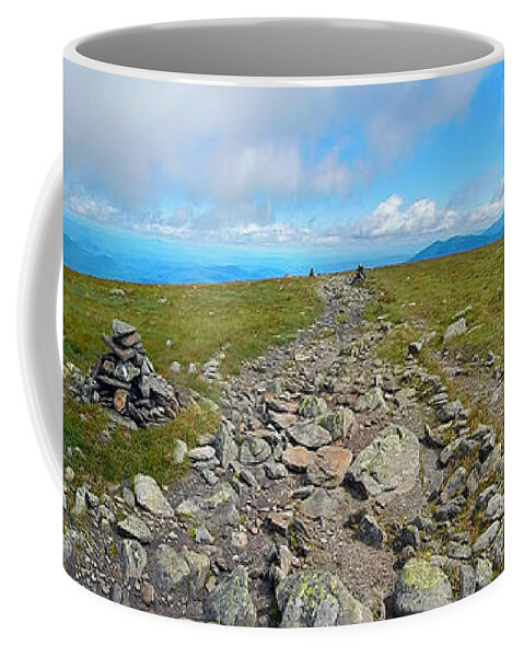 White Mountains Coffee Mug featuring the photograph White Mountains Hiking The Appalachian Trail by Glenn Gordon