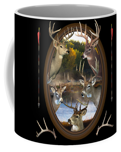 Whitetail Deer Coffee Mug featuring the photograph Whitetail Dreams by Shane Bechler