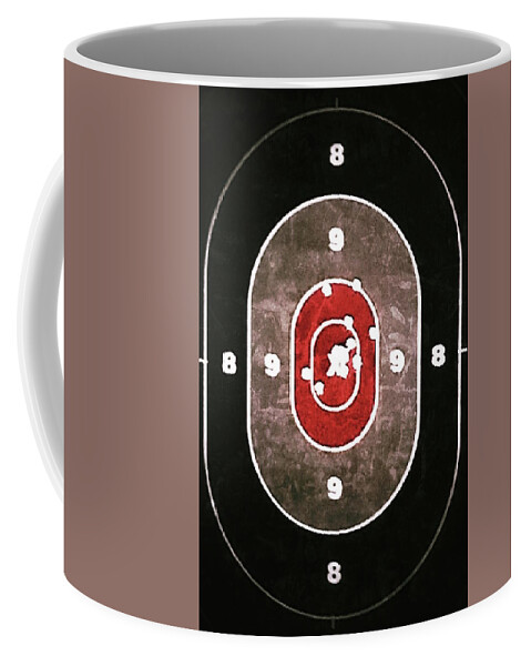 Target Coffee Mug featuring the photograph Why by Al Harden