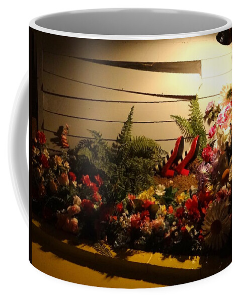 Wicked Witch Coffee Mug featuring the photograph Wicked Witch of The East's feet by Keith Stokes
