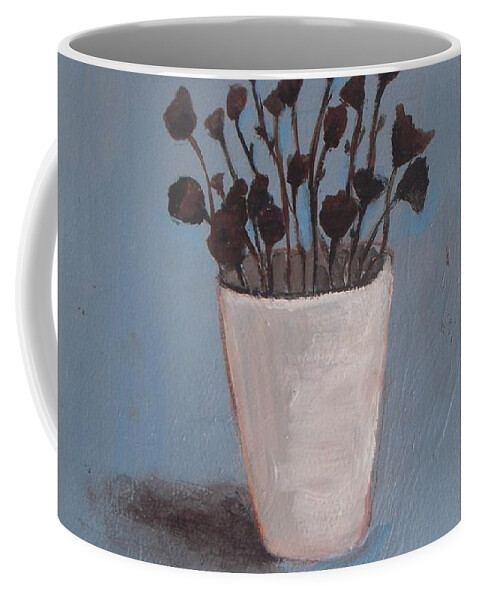 Wild Flowers Coffee Mug featuring the painting Wild Beauty by Vesna Antic