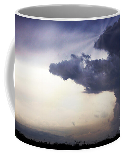 Sky Scape Photography Coffee Mug featuring the photograph Wild Blue Yonder by Ella Kaye Dickey