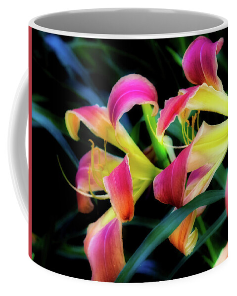 Daylilly Coffee Mug featuring the photograph Wild Lily by Ches Black
