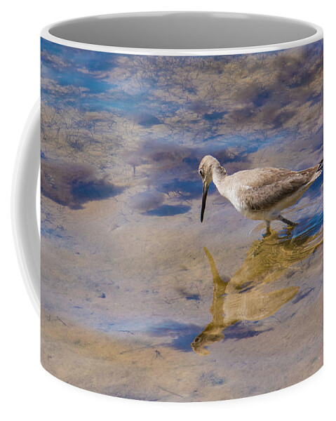 Willet Coffee Mug featuring the photograph Willet No.1 by John Greco