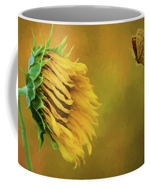 Flower Coffee Mug featuring the photograph Wilted by Cathy Kovarik