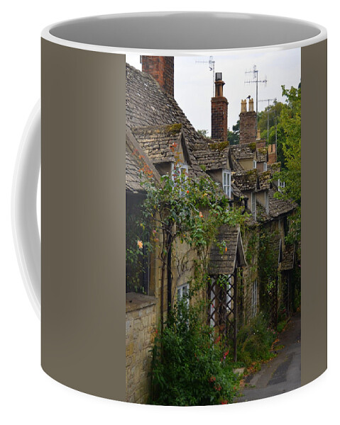 Cotswolds Coffee Mug featuring the photograph Winchcombe Cottages by Carla Parris