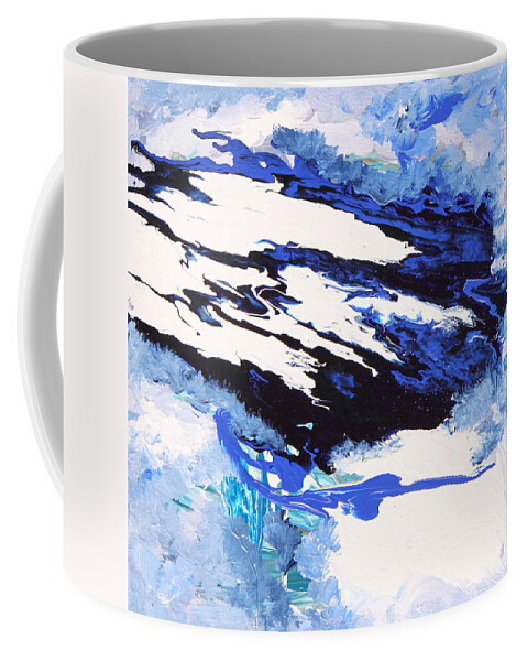 Fusionart Coffee Mug featuring the painting Wind by Ralph White