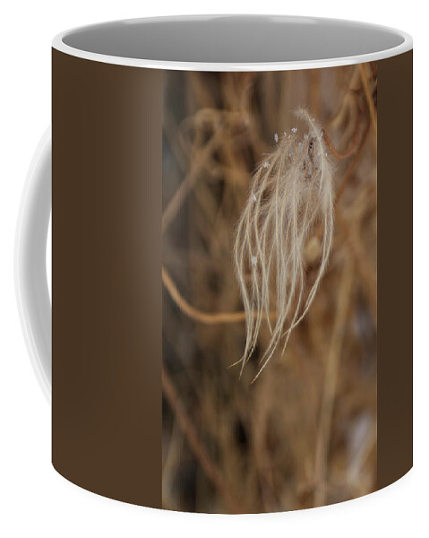 Clematis Coffee Mug featuring the photograph Wind swept by Ellery Russell