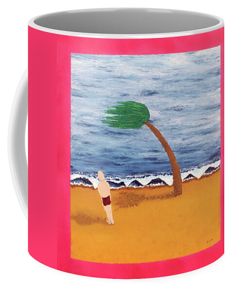 Wind Coffee Mug featuring the painting Wind by Thomas Blood