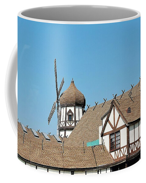Windmill Coffee Mug featuring the photograph Windmill by Maria Aduke Alabi