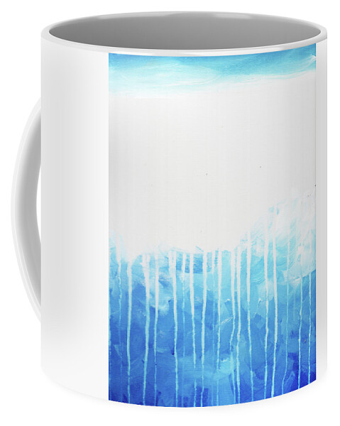 Rain Coffee Mug featuring the painting Window by Sean Parnell