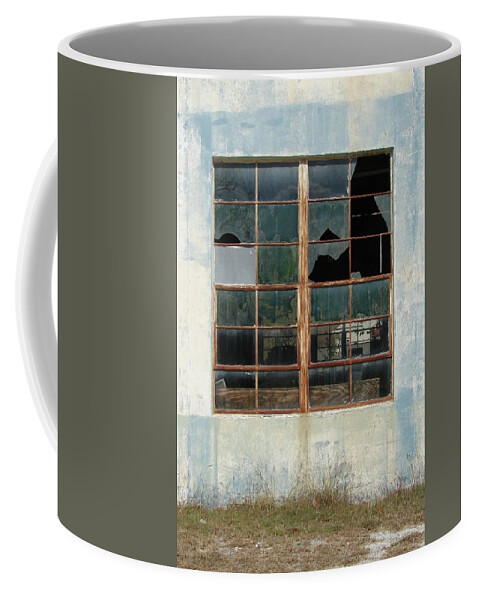 Glass Coffee Mug featuring the photograph 24 Windows by Russell Owens