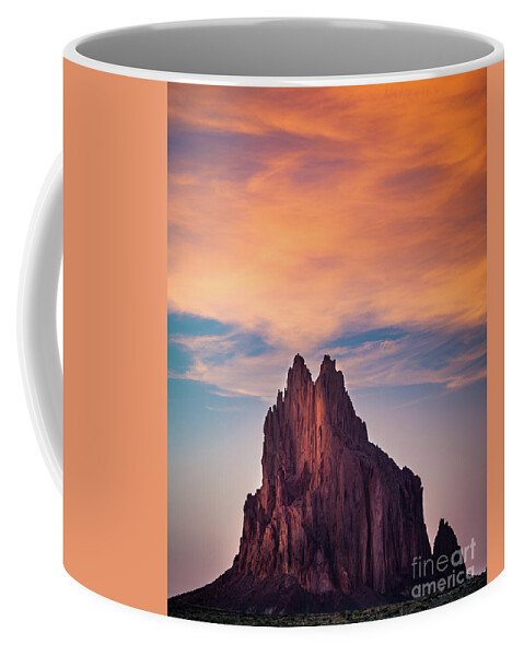 America Coffee Mug featuring the photograph Winged Rock by Inge Johnsson