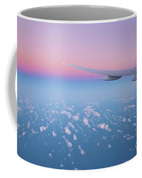 00559249 Coffee Mug featuring the photograph Wings over the Ocean by Yva Momatiuk and John Eastcott
