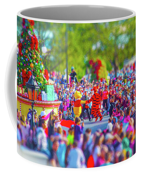 Wdw Coffee Mug featuring the photograph Winnie the Pooh and Tigger by Mark Andrew Thomas