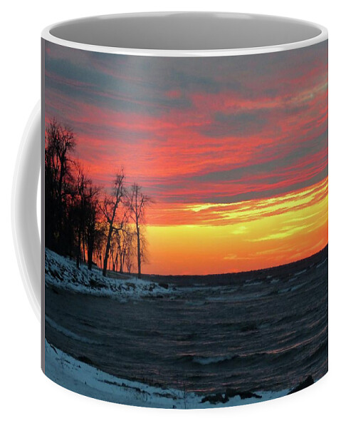 Sunset Coffee Mug featuring the photograph Winter Solstice Eve by Dennis McCarthy