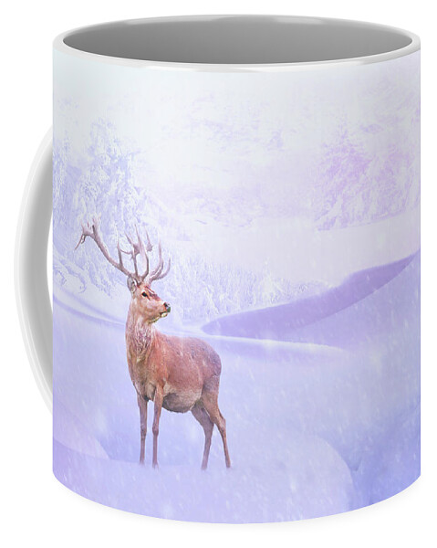 Winter Coffee Mug featuring the photograph Winter Story by Iryna Goodall