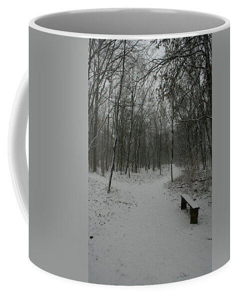 Snow Coffee Mug featuring the photograph Winter Y by Dylan Punke