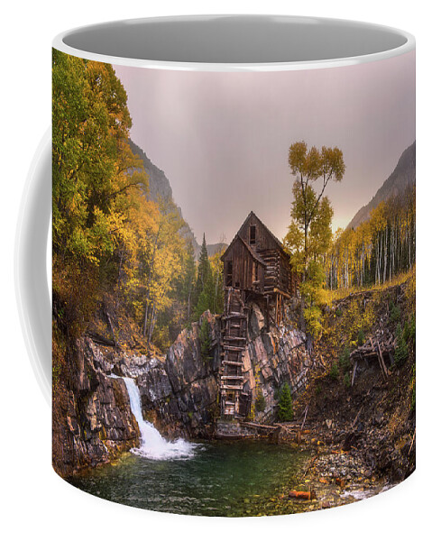 Colorado Coffee Mug featuring the photograph Winter's Coming by Darren White