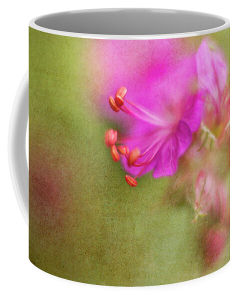 Geranium Coffee Mug featuring the photograph Wisp of Spring by Sharon Johnstone