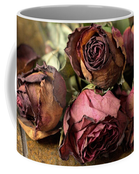 Photography By Suzanne Stout Coffee Mug featuring the photograph Withering Elegance by Suzanne Stout
