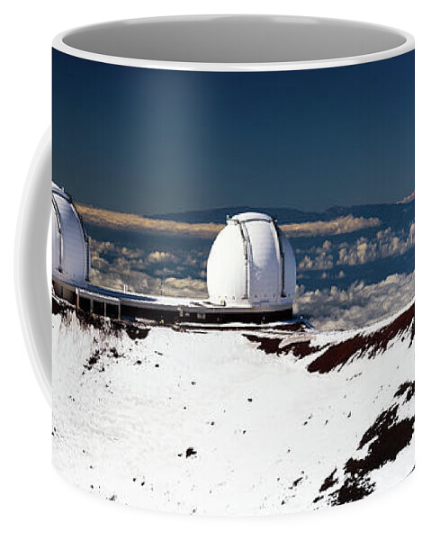 W.m. Keck Observatories Coffee Mug featuring the photograph W.M. Keck Observatories by Christopher Johnson