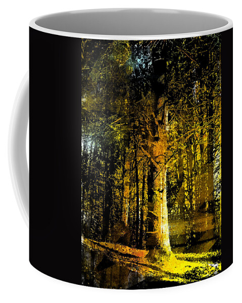 Trees Coffee Mug featuring the painting Woodland Tapestry by Paul Sachtleben