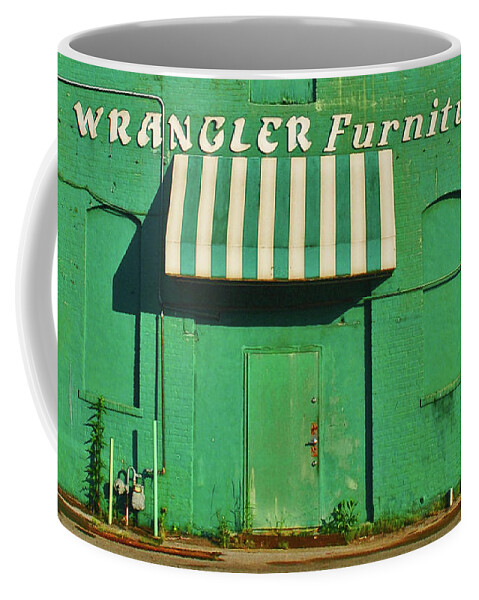 Antique Coffee Mug featuring the photograph Wrangler Furniture by George D Gordon III