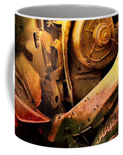 Wreck Coffee Mug featuring the photograph Wreck Close Up by Dutch Bieber